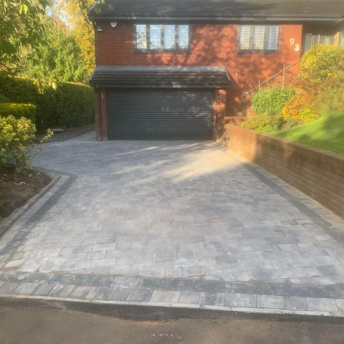 Resin bound driveway