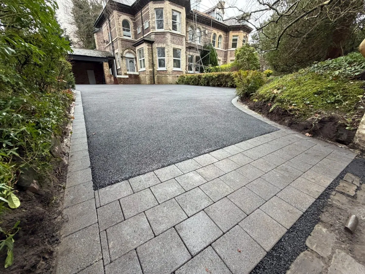 THB Contractors driveways work in the North West