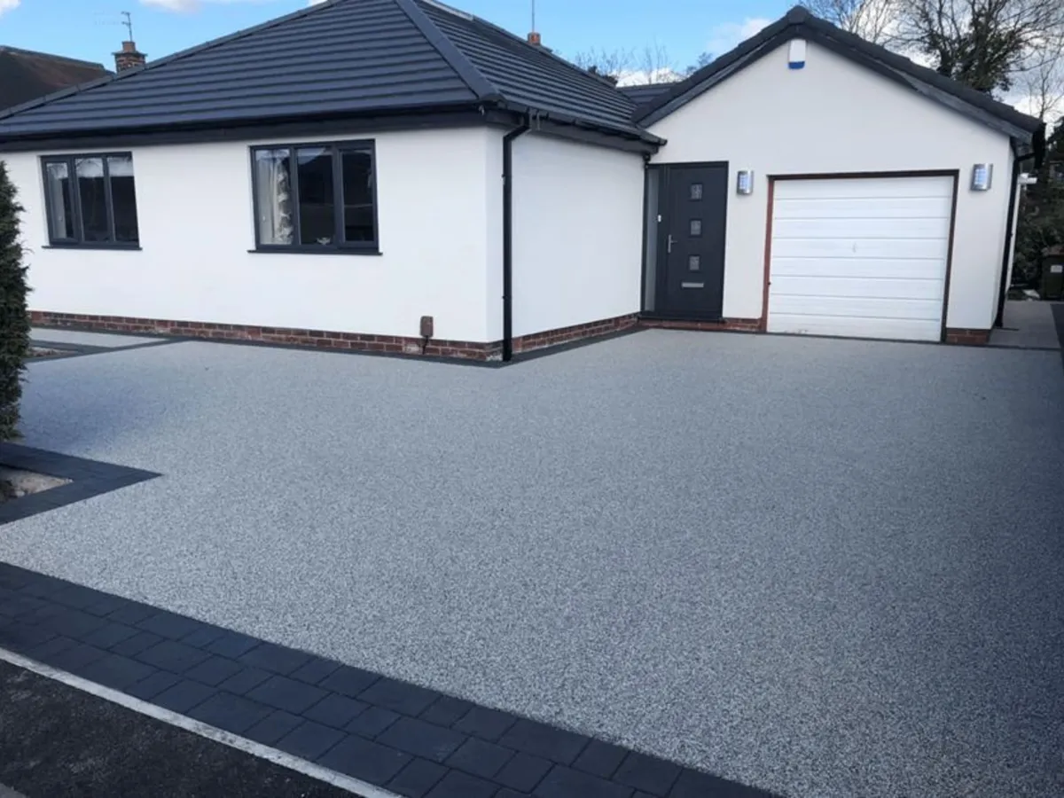 THB Contractors resin bound driveways work in the North West