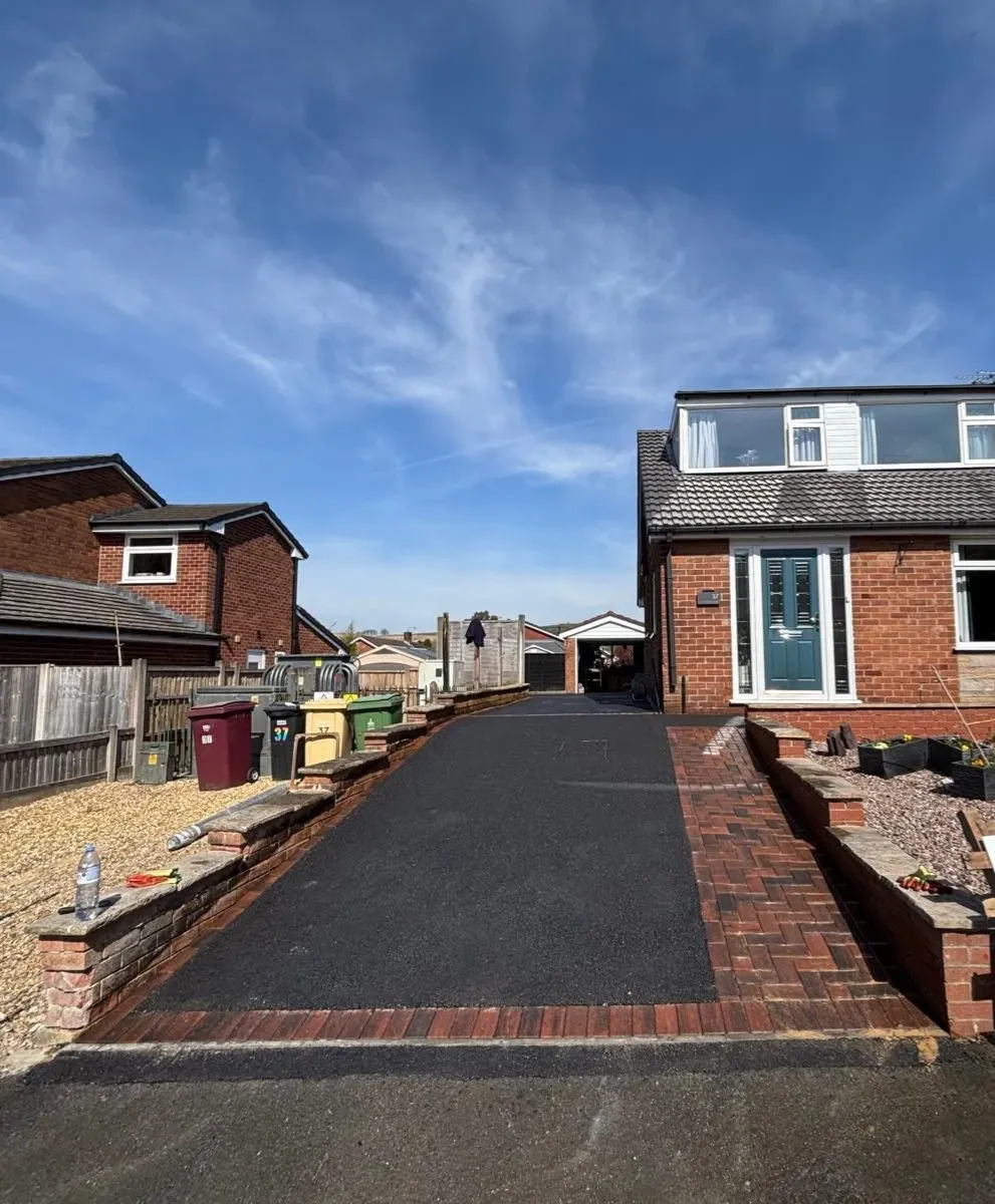 THB Contractors tarmac driveways work in the North West